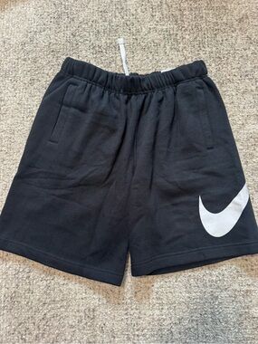Nike Black Elastic Waist Athletic Shorts